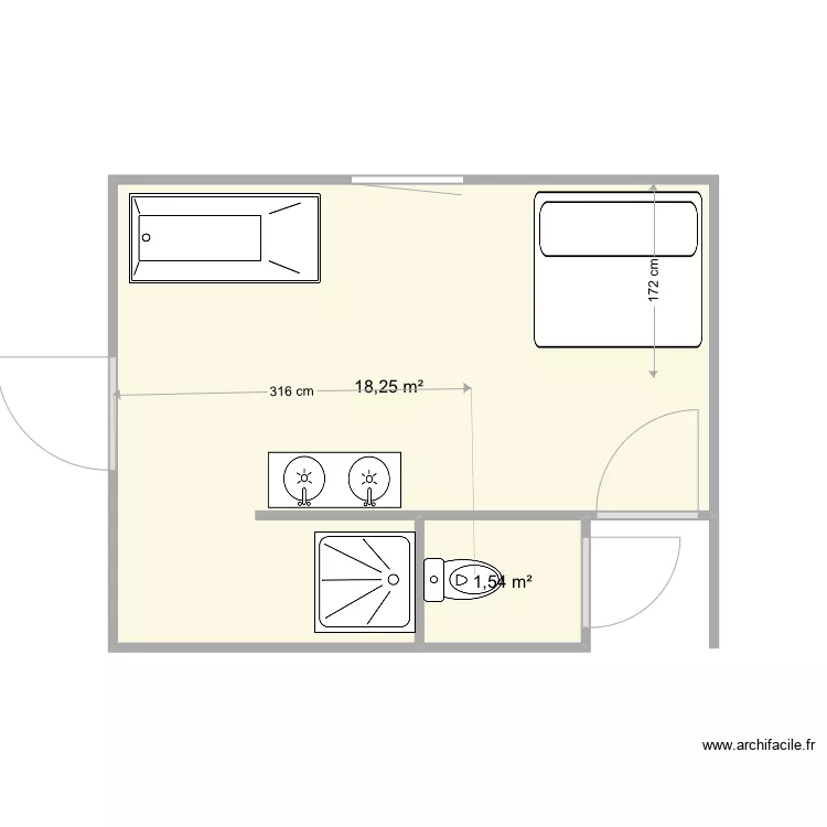 wellness Mortagne 10. Plan de 
