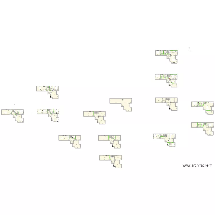 PASTORE Plan appartement. Plan de 
