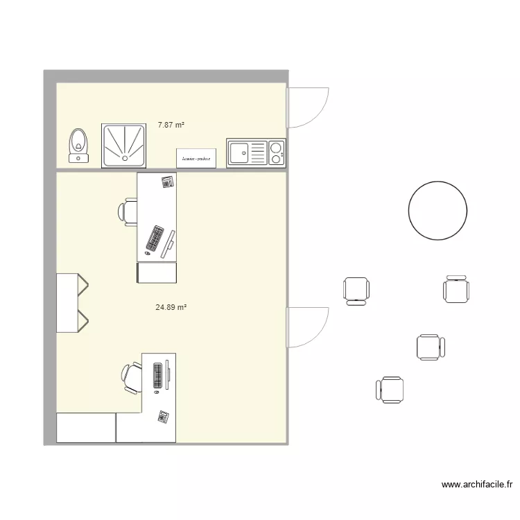 Bureau dalkia 4. Plan de Bureau dalkia 4. Plan de