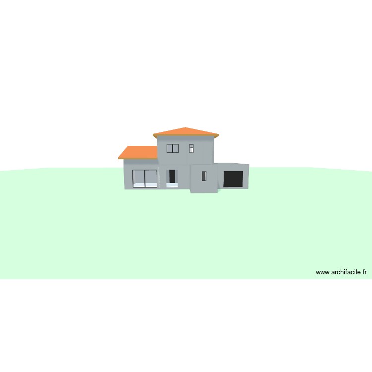 Newguzargues Basique. Plan de 14 pièces et 181 m2