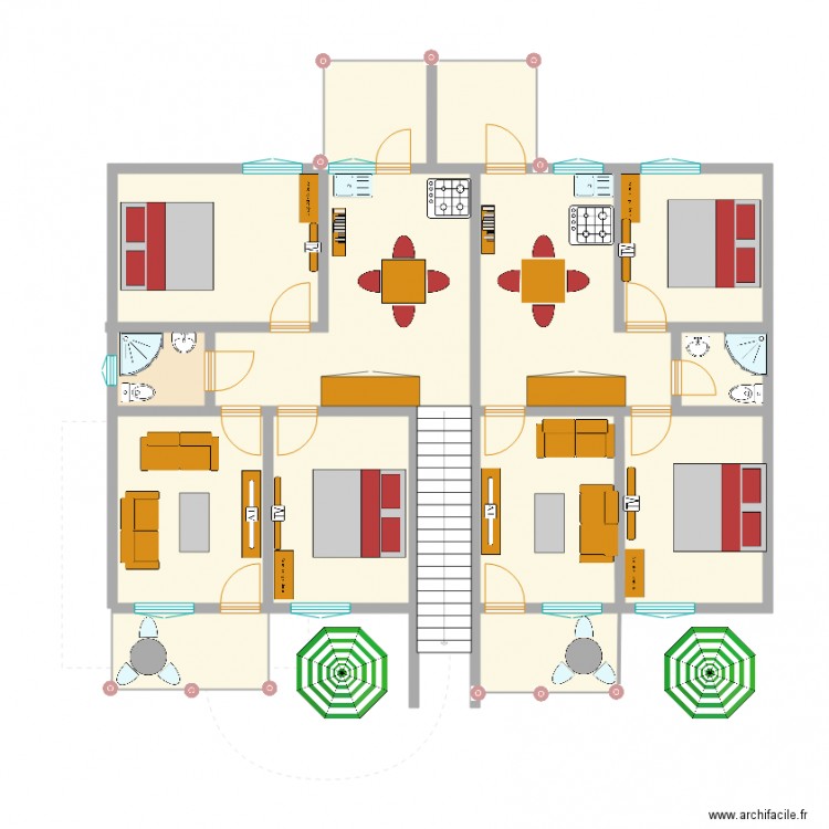 draft1 rdc carama. Plan de 0 pièce et 0 m2