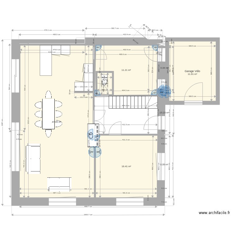 maison 11 RDC. Plan de 0 pièce et 0 m2