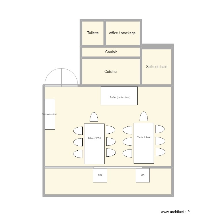 Albatros. Plan de 0 pièce et 0 m2