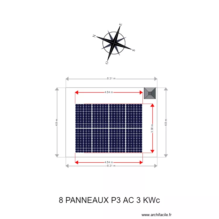 Maison DONJON 7P3. Plan de Maison DONJON 7P3. Plan de