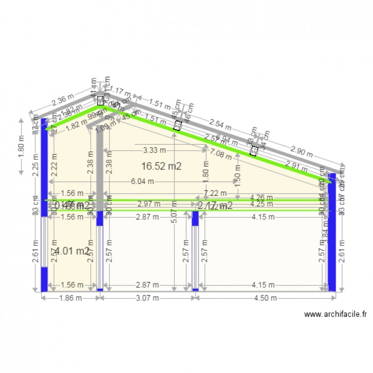 charpente 4. Plan de 0 pièce et 0 m2