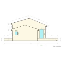 plan de  facades ouest