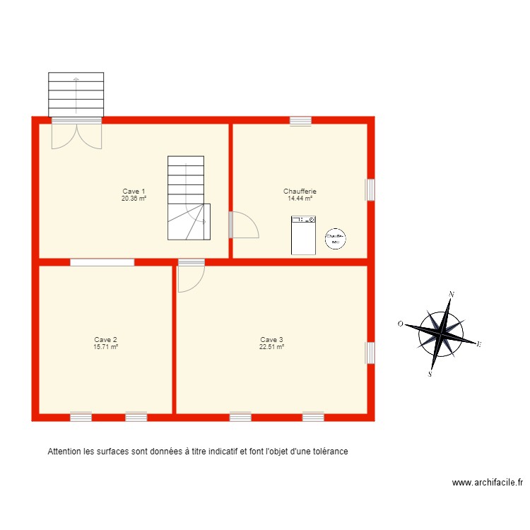 BI 5706 Cave non côté. Plan de 0 pièce et 0 m2