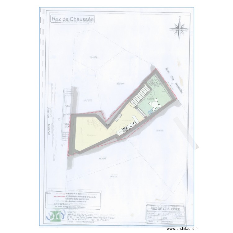 castelnau Novembre. Plan de 0 pièce et 0 m2