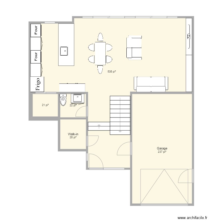 Viridis rez de chaussée aggrandi 4. Plan de 0 pièce et 0 m2