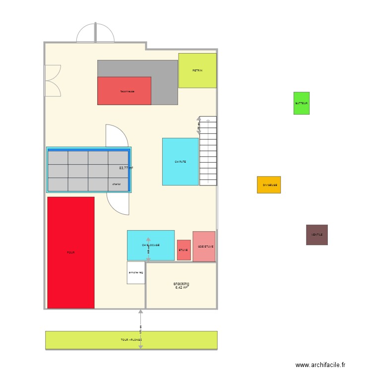 laka SERGE3. Plan de 0 pièce et 0 m2