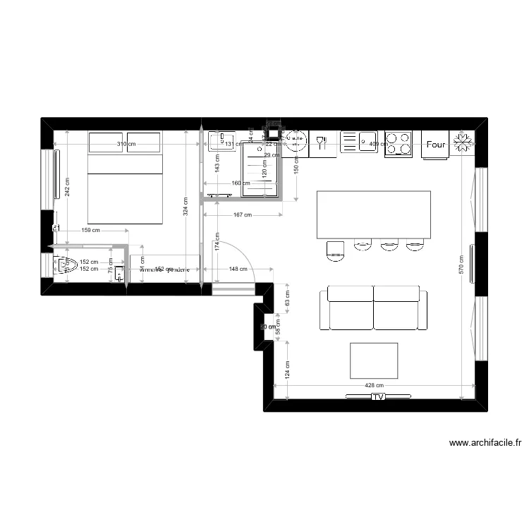 MODANE 2 - amenager. Plan de 0 pièce et 0 m2 MODANE 2 - amenager. Plan de 0 pièce et 0 m2