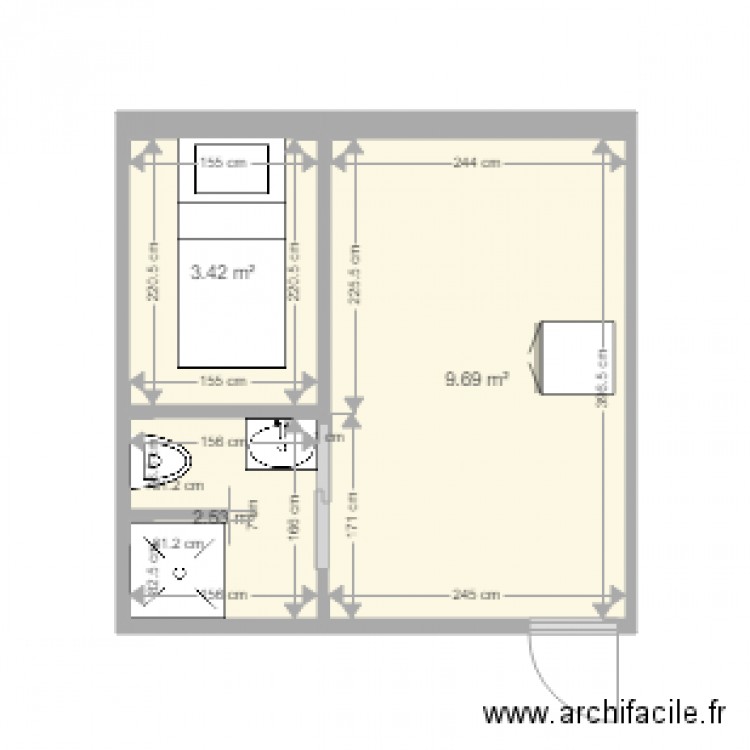 polycarpe studio. Plan de 0 pièce et 0 m2