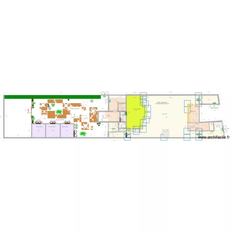 la puce a l oreille RDC. Plan de 