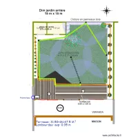 NIEUL Jardin Arri&egrave;re futur Arrosage 