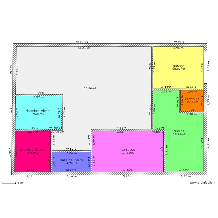 JESINA Akim 5 b. Plan de 0 pièce et 0 m2