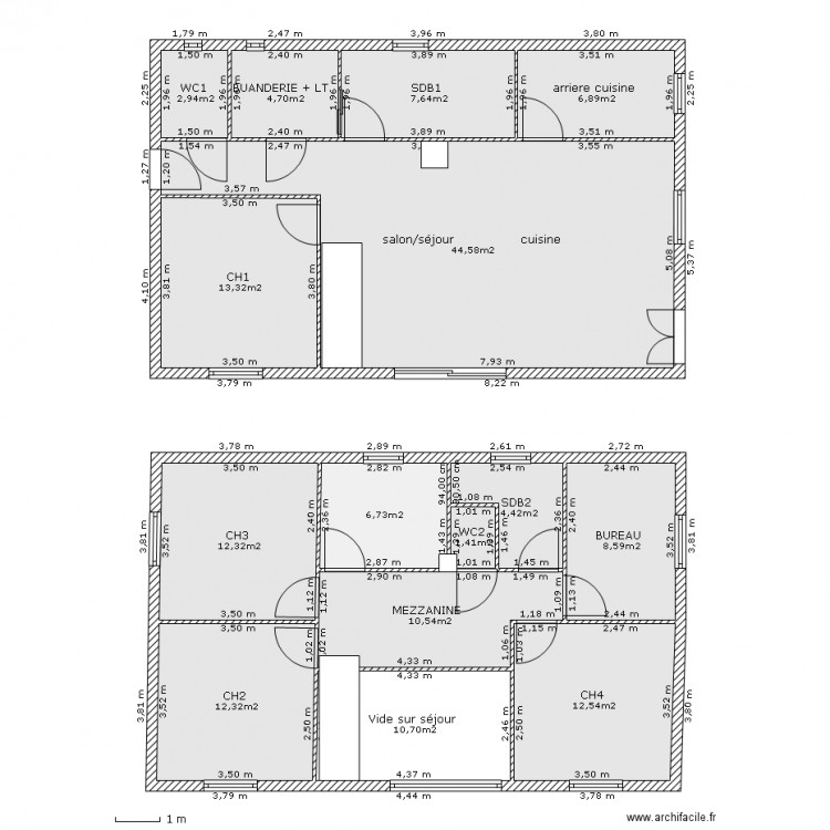 test 5. Plan de 0 pièce et 0 m2