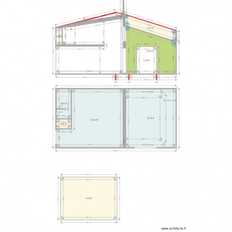 Plan du 26 mars 2017. Plan de 0 pièce et 0 m2