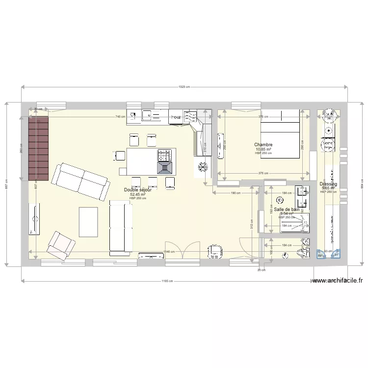 Maison Carro 2. Plan de 