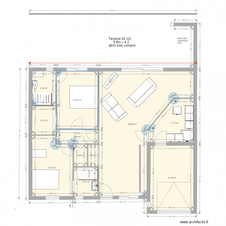 Maison Herbert Chauvigny 301016 11h30. Plan de 0 pièce et 0 m2