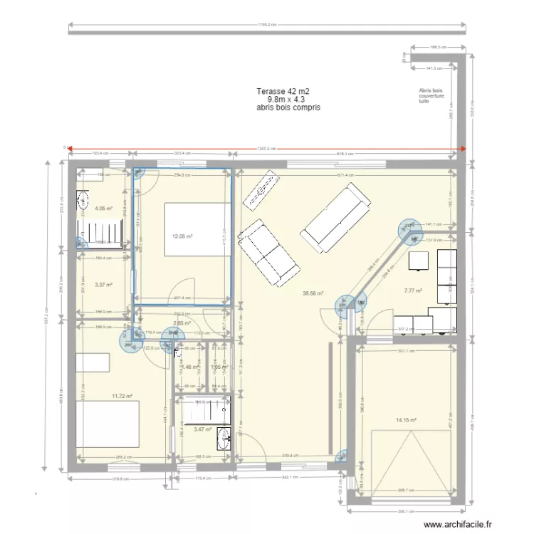 Maison Herbert Chauvigny 301016 11h30. Plan de 