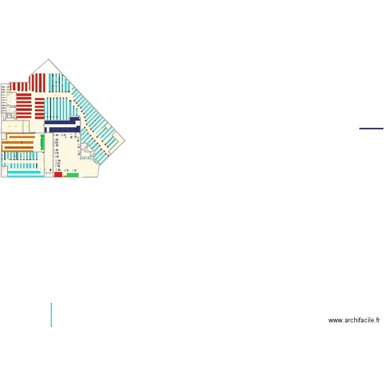 Reuilly Thibaut theo V15. Plan de 21 pièces et 424 m2