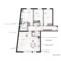 Plan projet 3 am&eacute;nagement appartement