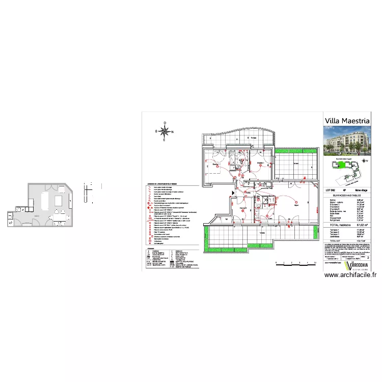 APPARTEMENT. Plan de APPARTEMENT. Plan de