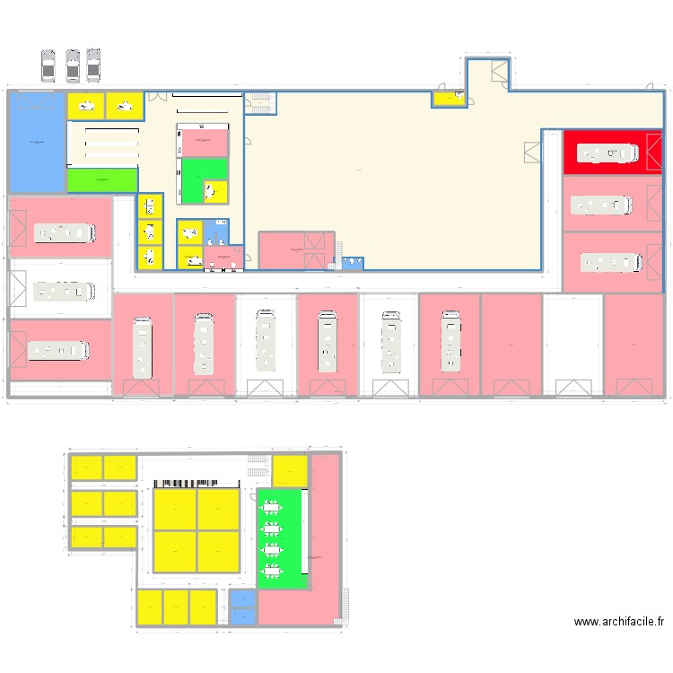 NEW CAMIONS AVANTAGE. Plan de 49 pièces et 2763 m2