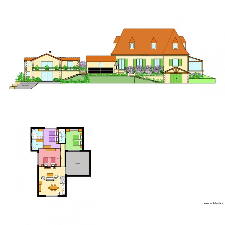 Le Pech 15 11 2015. Plan de 0 pièce et 0 m2