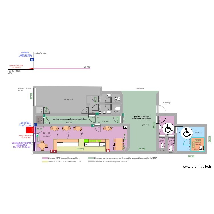 EL CUATRO toilette seche. Plan de 0 pièce et 0 m2
