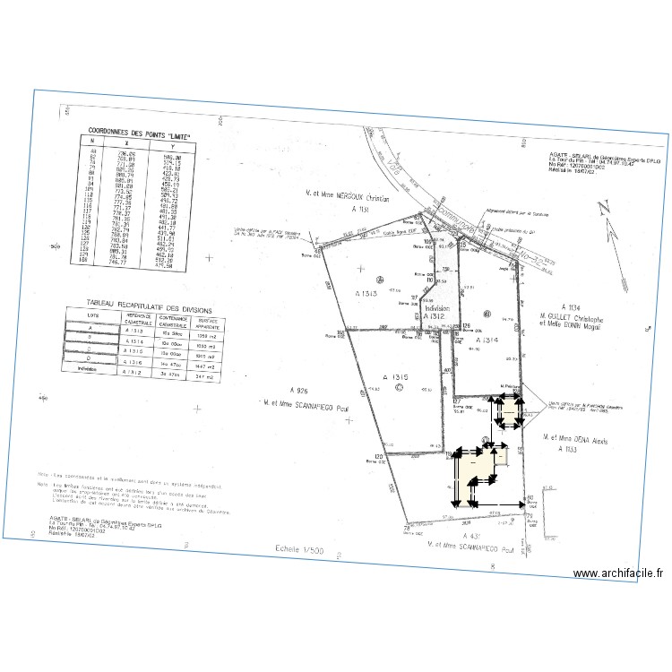 masse 2. Plan de 0 pièce et 0 m2