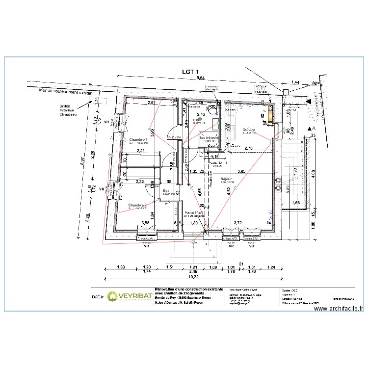 Ballefin - Logement 1. Plan de 0 pièce et 0 m2