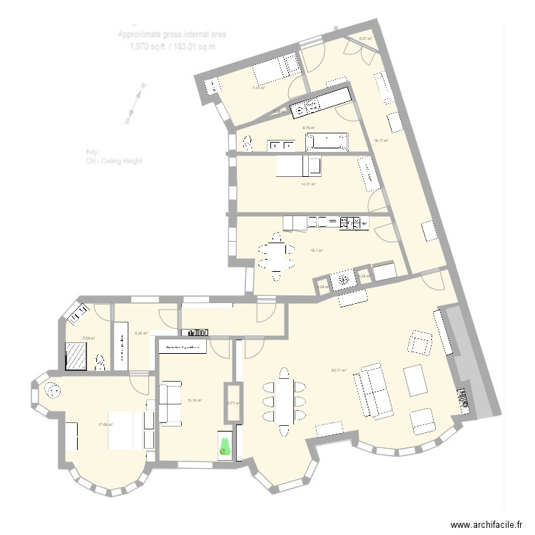 FitzJames version4. Plan de 0 pièce et 0 m2