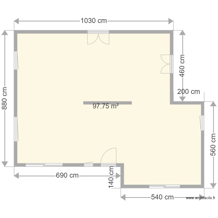 fred etage. Plan de 0 pièce et 0 m2
