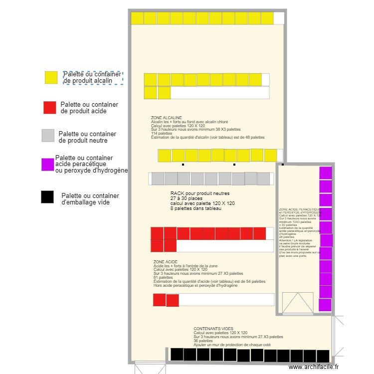 Maitres Laitiers Cotentin avec palette. Plan de 0 pièce et 0 m2