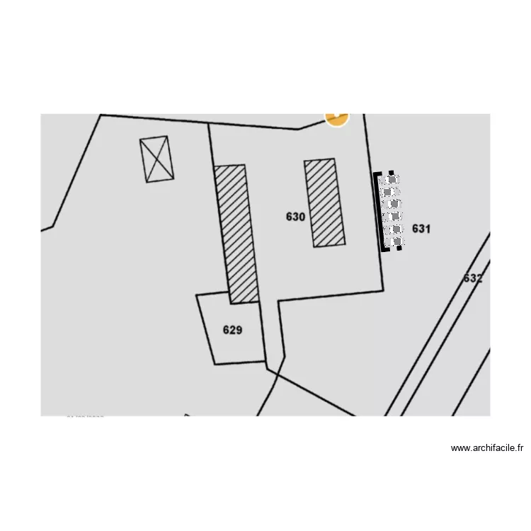 parkings gites. Plan de parkings gites. Plan de