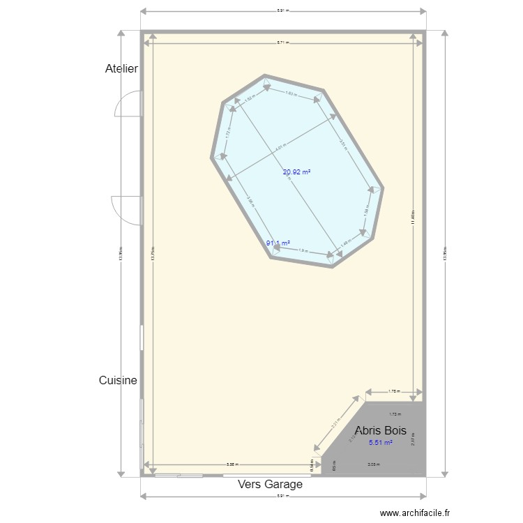 BEAUR  13 place de la garlande  Barcelonne du Gers. Plan de 0 pièce et 0 m2
