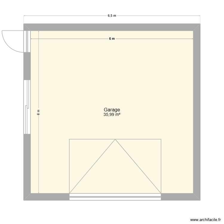 Garage 2. Plan de 0 pièce et 0 m2 Garage 2. Plan de 0 pièce et 0 m2