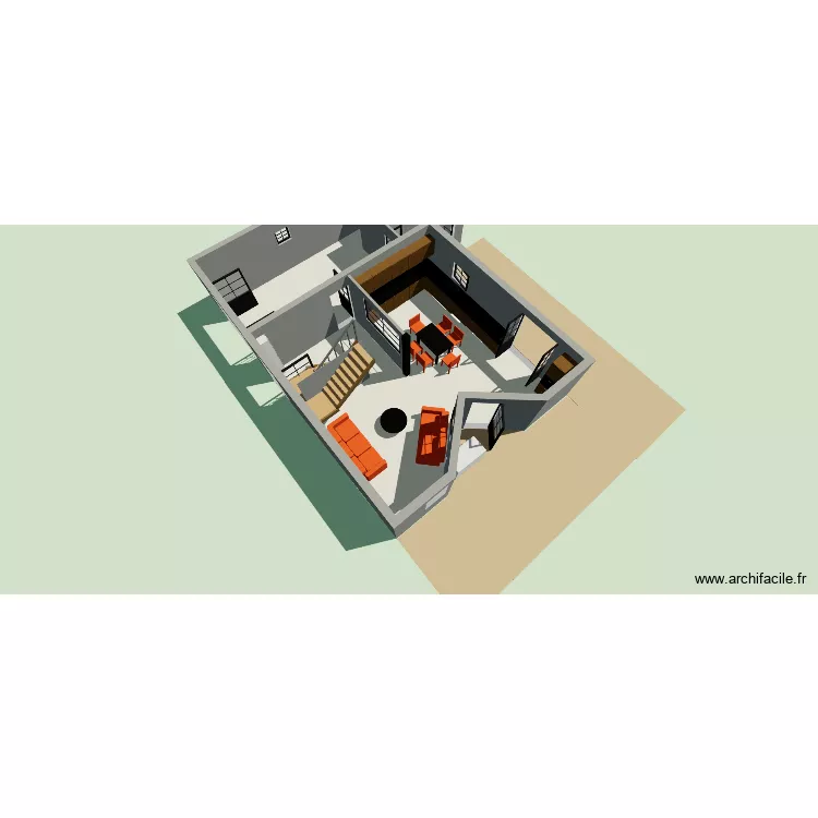 6 montee amenagement cuisine 3. Plan de 4 Pièces et 84 m² 6 montee amenagement cuisine 3. Plan de 4 Pièces et 84 m²