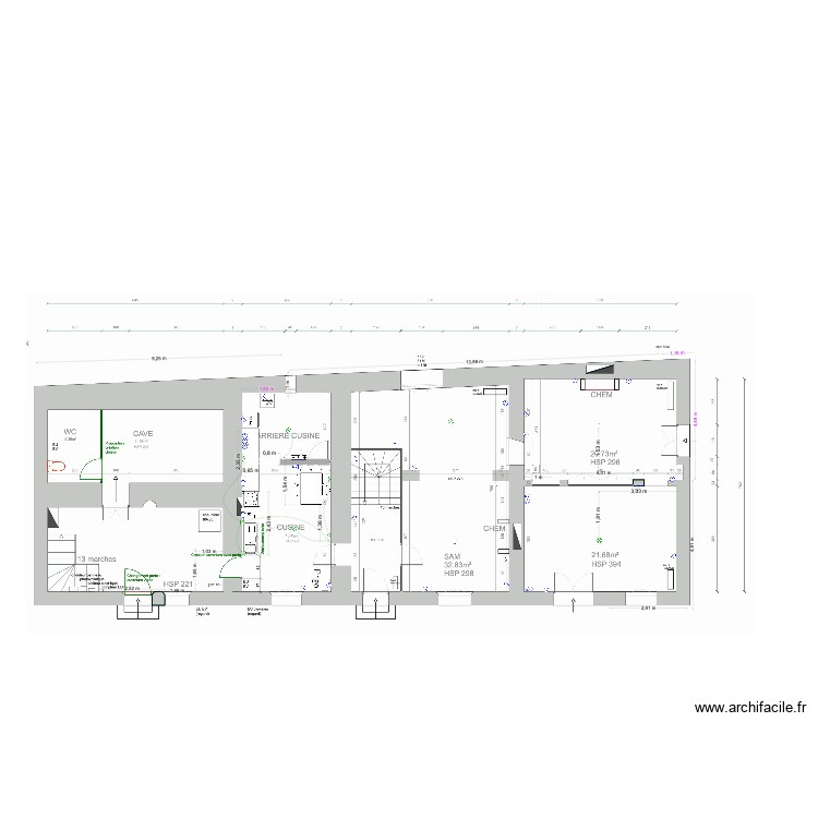 plan elec septemes modif cuisine3. Plan de 0 pièce et 0 m2