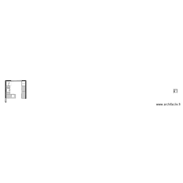 Cuisine Sarah-1. Plan de 0 pièce et 0 m2