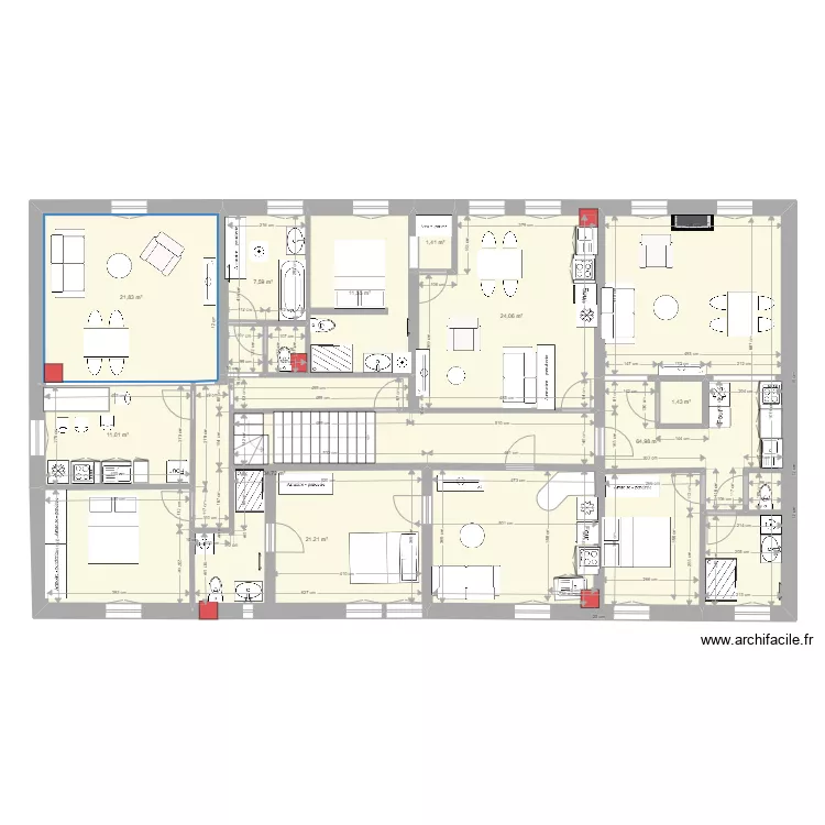 chateau niv 1 sans escalier 280123. Plan de chateau niv 1 sans escalier 280123. Plan de