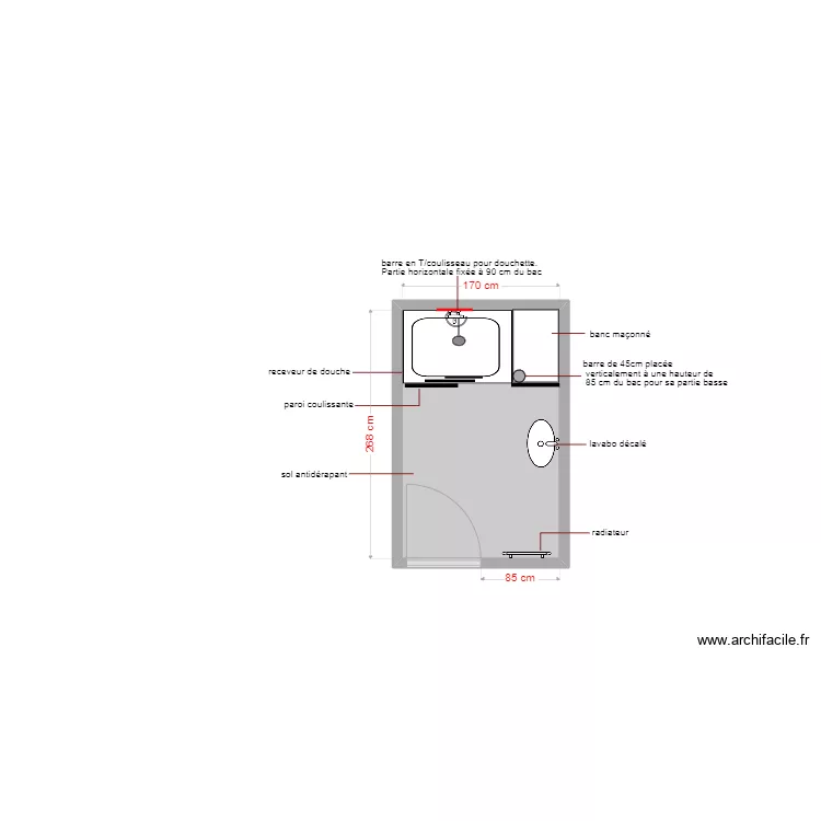 plan projet&eacute; dossier 5641. Plan de 