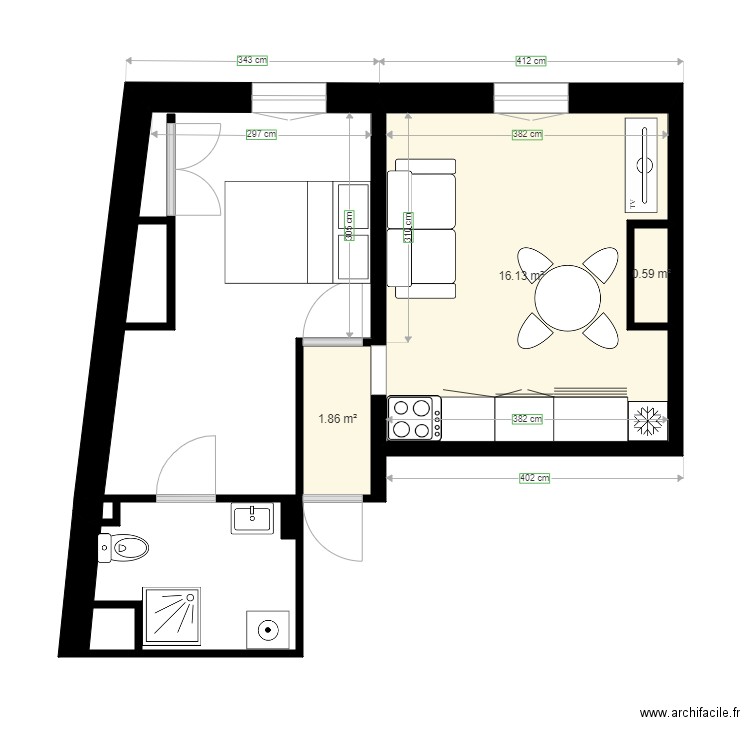 juiverie . Plan de 0 pièce et 0 m2