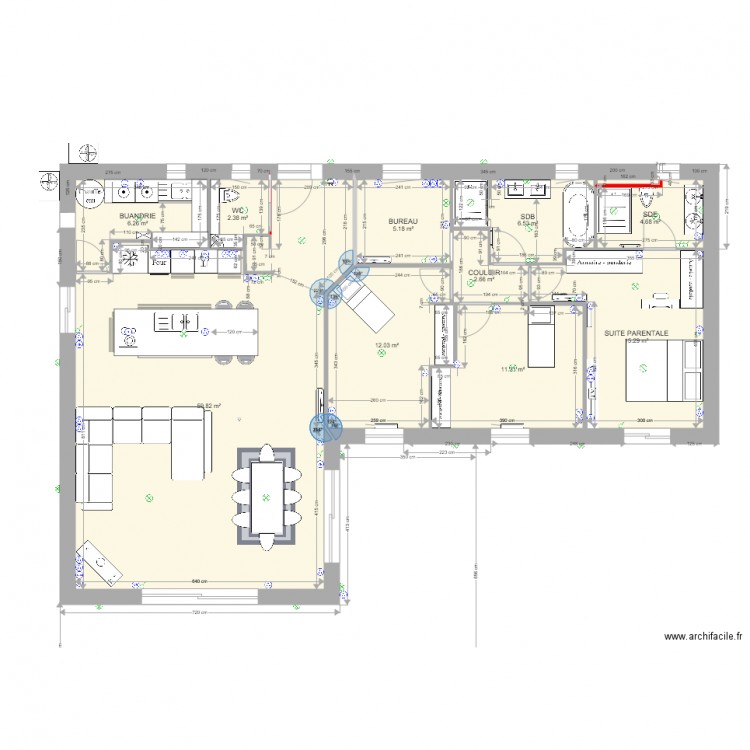 Villa Speos Plan final. Plan de 0 pièce et 0 m2