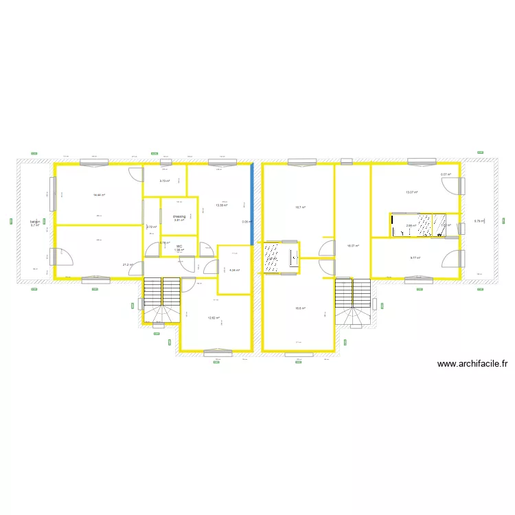 SAINT JULIEN étage . Plan de SAINT JULIEN étage . Plan de