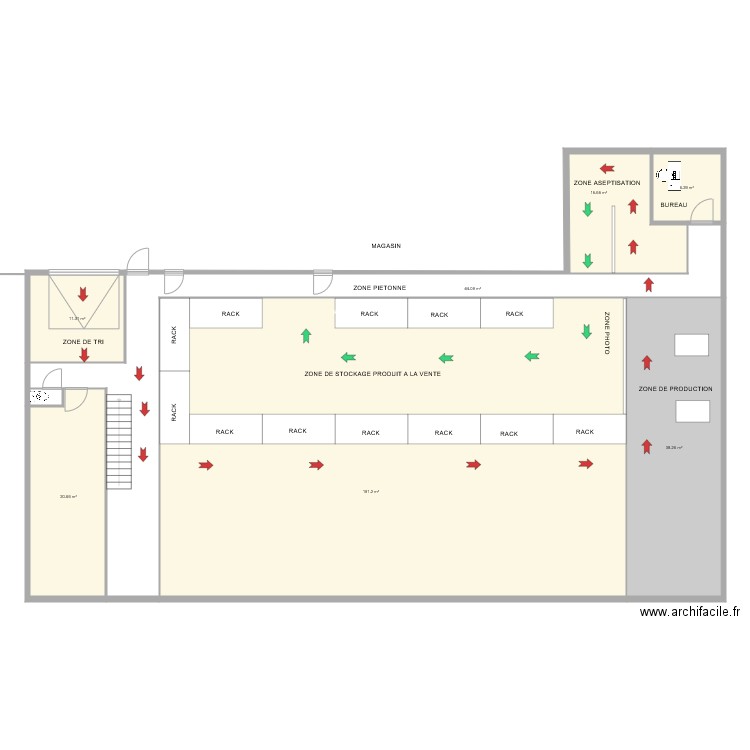 PLAN SAINT ETIENNE. Plan de 0 pièce et 0 m2