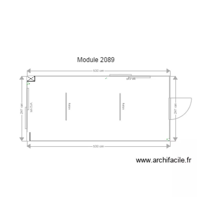 module 2089 a. Plan de 