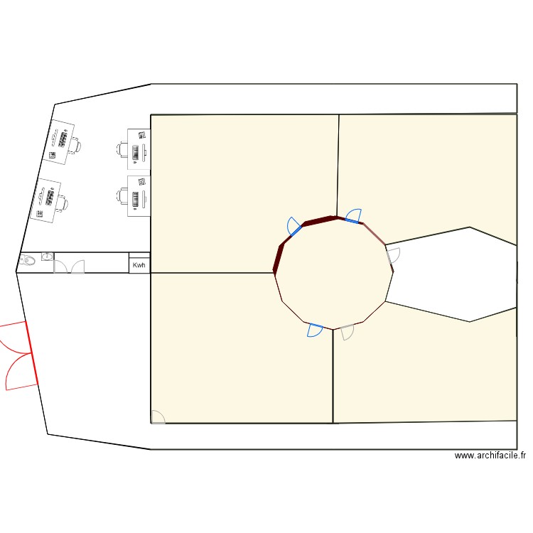 manon. Plan de 0 pièce et 0 m2