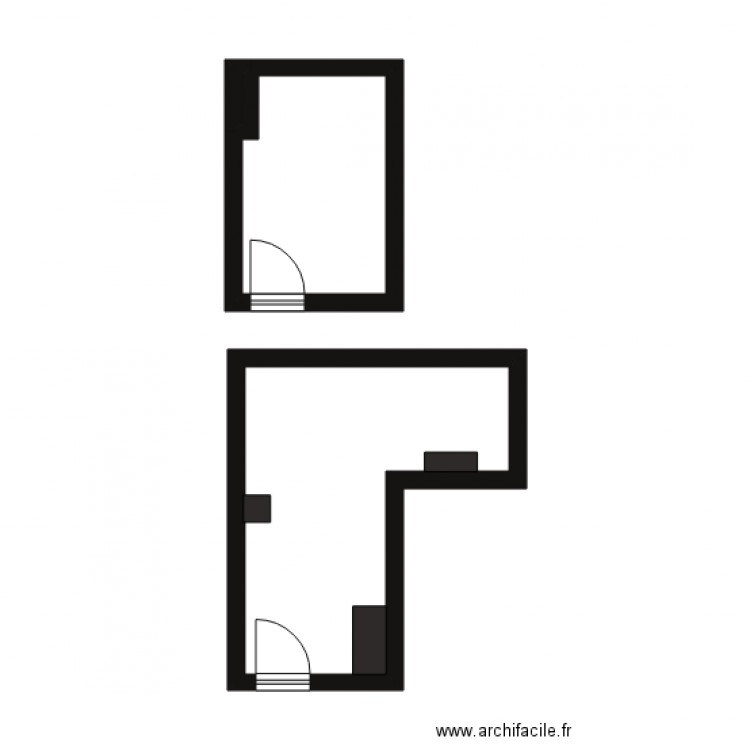 PEVAL CAVE. Plan de 0 pièce et 0 m2